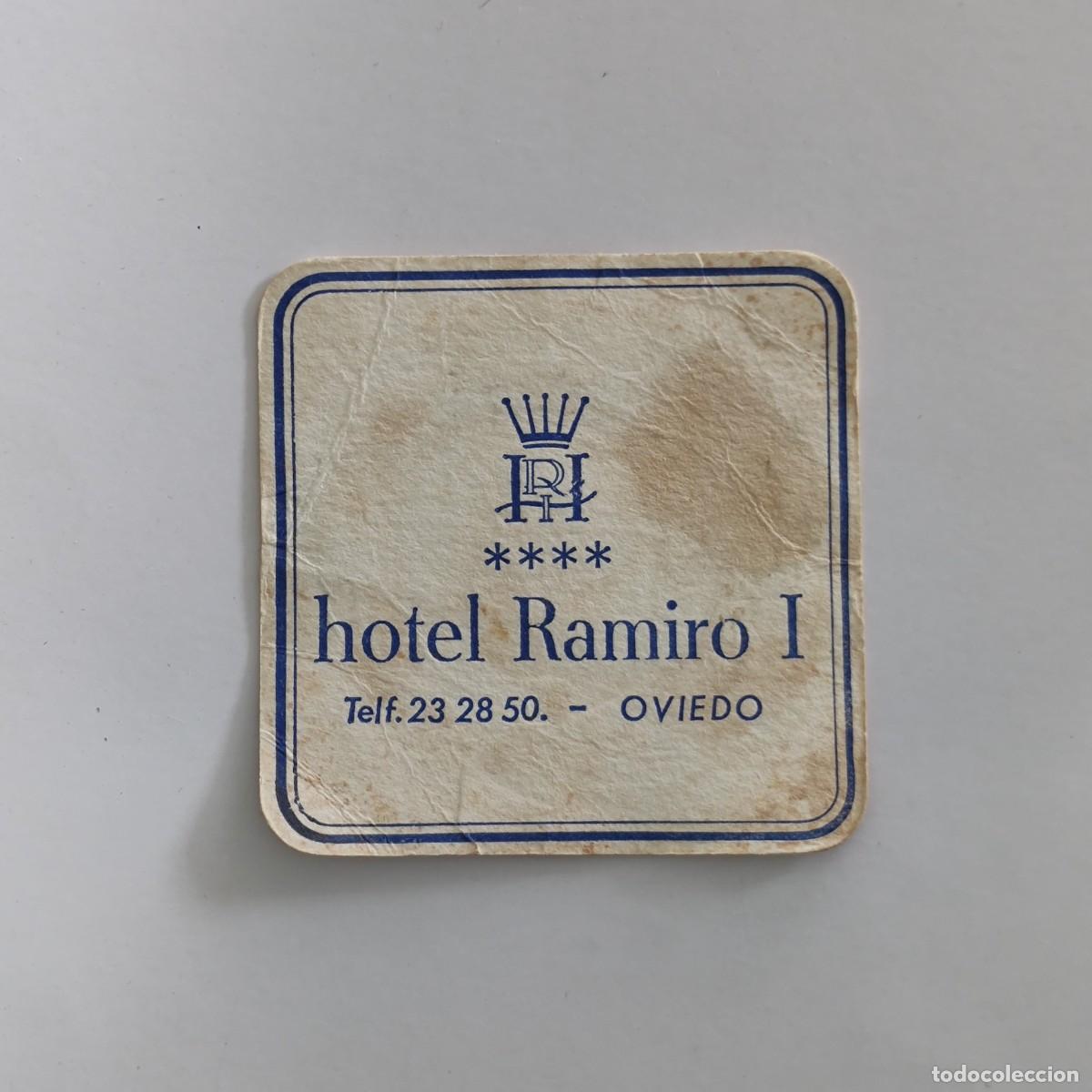 Otros Art&iacute;culos de Coleccionismo en Papel: POSAVASOS - ASTURIAS / OVIEDO - HOTEL RAMIRO I