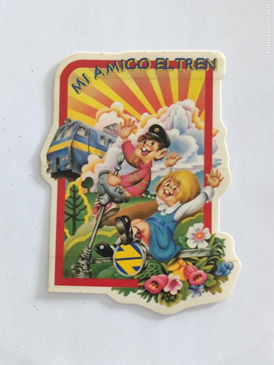 Otros Art&iacute;culos de Coleccionismo en Papel: PEGATINA ADHESIVO - RENFE - MI AMIGO EL TREN - FERROCARRIL NI&Ntilde;OS INFANCIA
