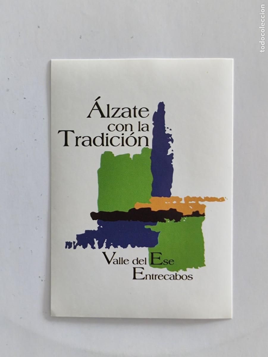 Otros Art&iacute;culos de Coleccionismo en Papel: PEGATINA ADHESIVO - VALLE DEL ESE ENTRECABOS / ALZATE CON LA TRADICION - ASTURIAS