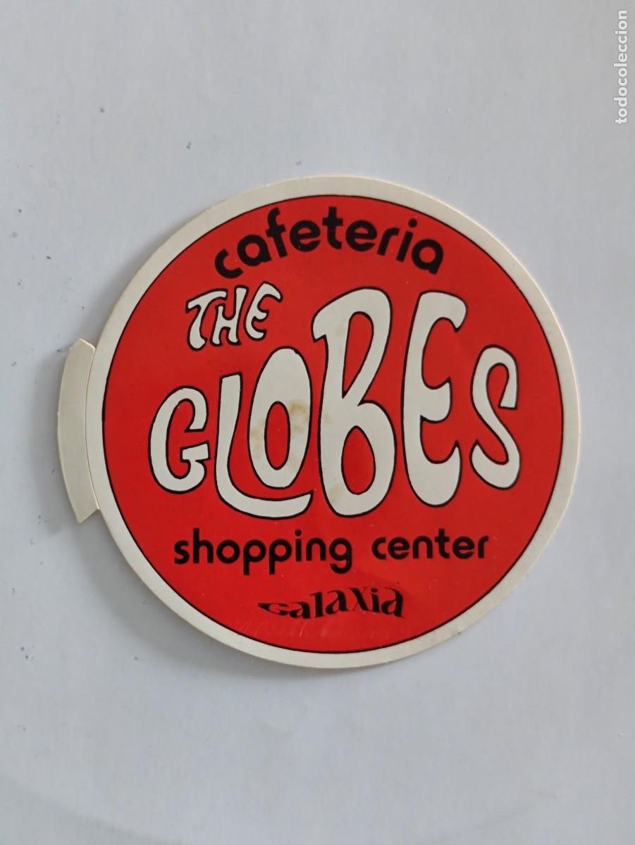 Otros Art&iacute;culos de Coleccionismo en Papel: PEGATINA ADHESIVO - THE GLOBES - CAFETERIA SHOPPING CENTER GALAXIA - MADRID