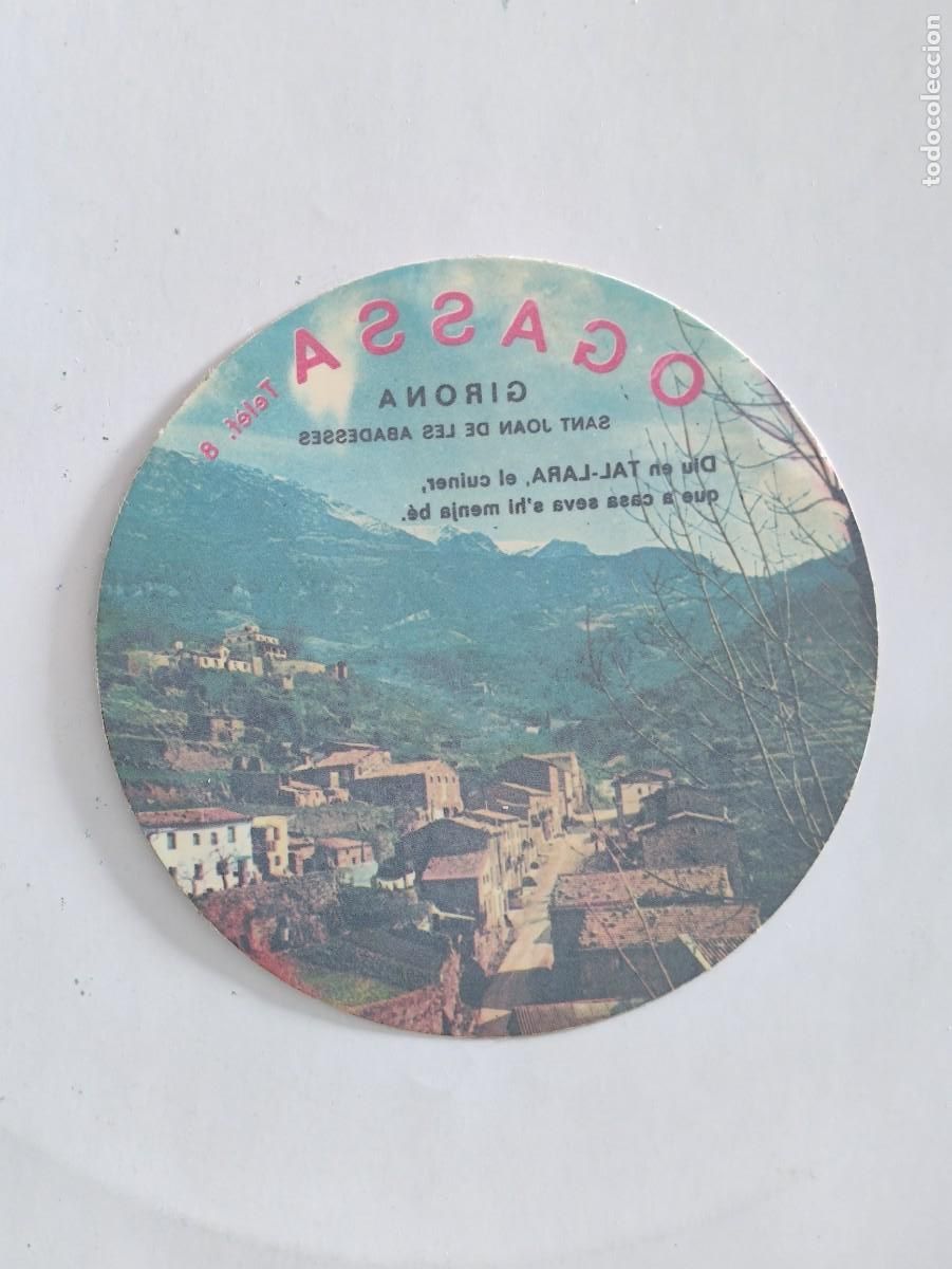 Otros Art&iacute;culos de Coleccionismo en Papel: PEGATINA ADHESIVO - OGASSA - SANT JOAN DE LES ABADESSES / GIRONA