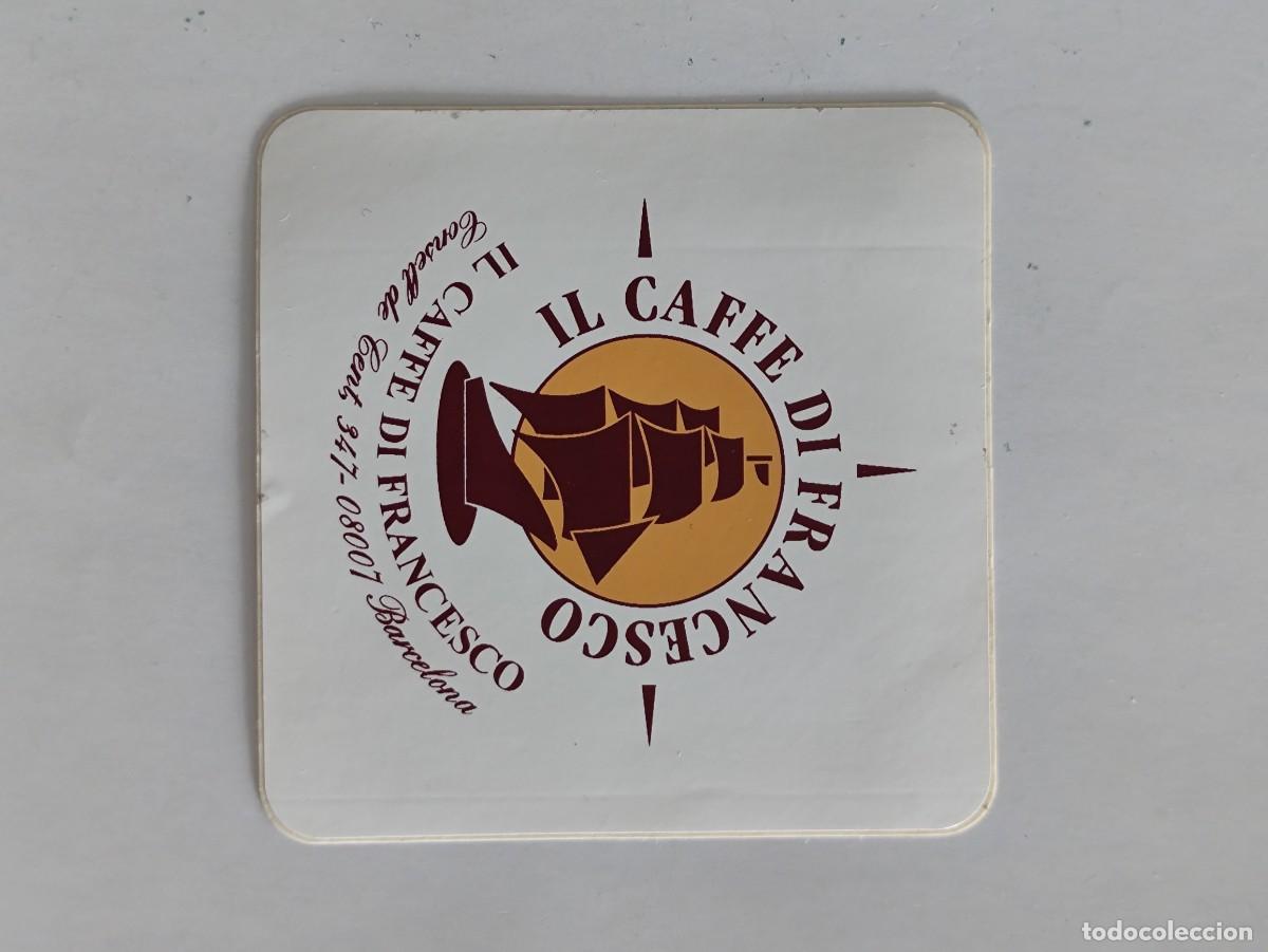 Otros Art&iacute;culos de Coleccionismo en Papel: PEGATINA ADHESIVO - BARCELONA - IL CAFFE DI FRANCESCO - BARCO VELERO
