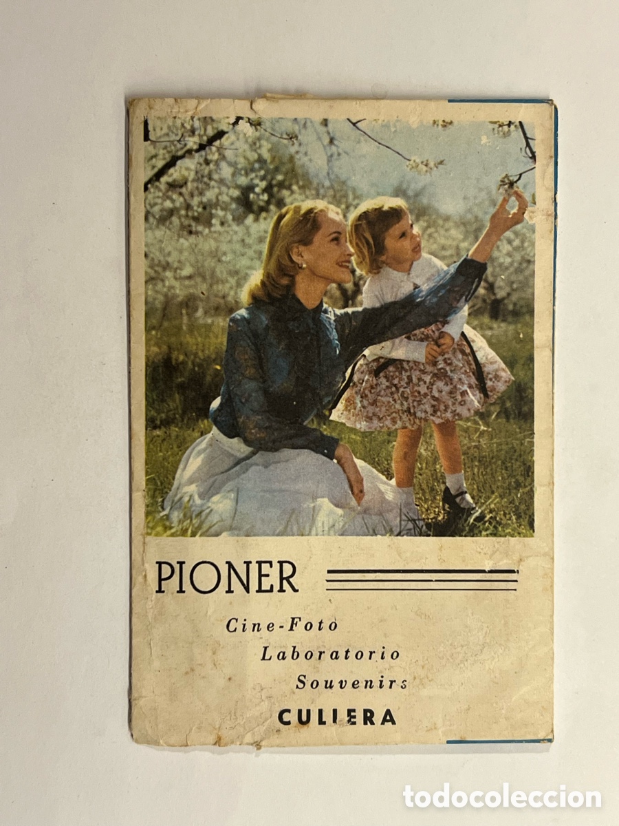 Otros Art&iacute;culos de Coleccionismo en Papel: CULLERA (Valencia) Sobre revelado fotograf&iacute;as PIONER: Cine - Foto. Laboratorio. Souvenirs..