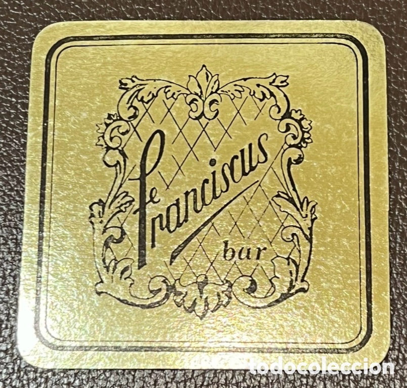 Otros Art&iacute;culos de Coleccionismo en Papel: Posavasos. LE FRANCISCUS Bar. A&ntilde;os 70.