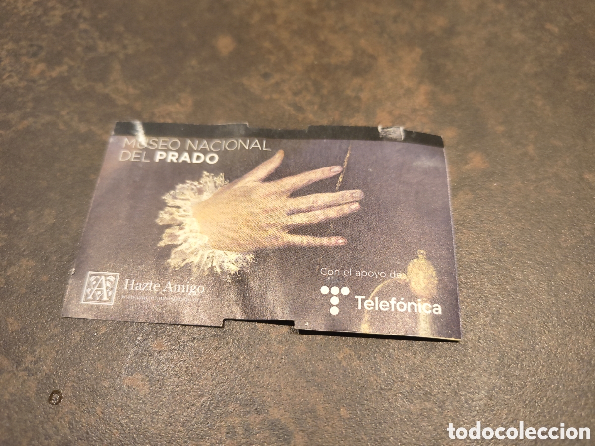 Otros Art&iacute;culos de Coleccionismo en Papel: ENTRADA MUSEO DEL PRADO. MADRID