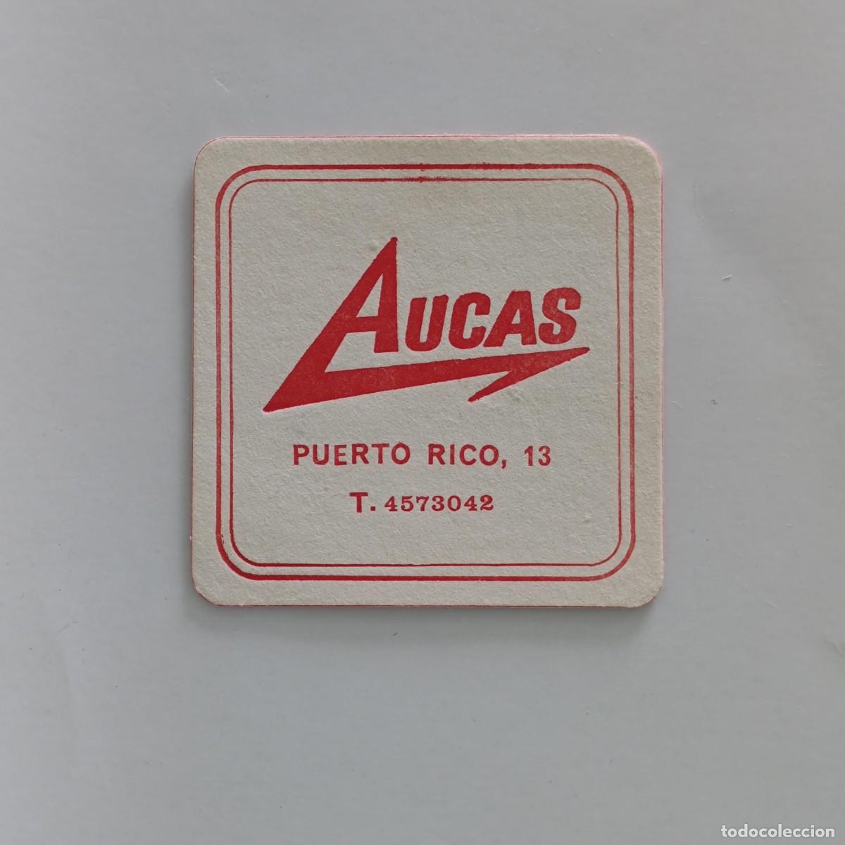 Otros Art&iacute;culos de Coleccionismo en Papel: POSAVASOS - MADRID - AUCAS C/ PUERTO RICO 13