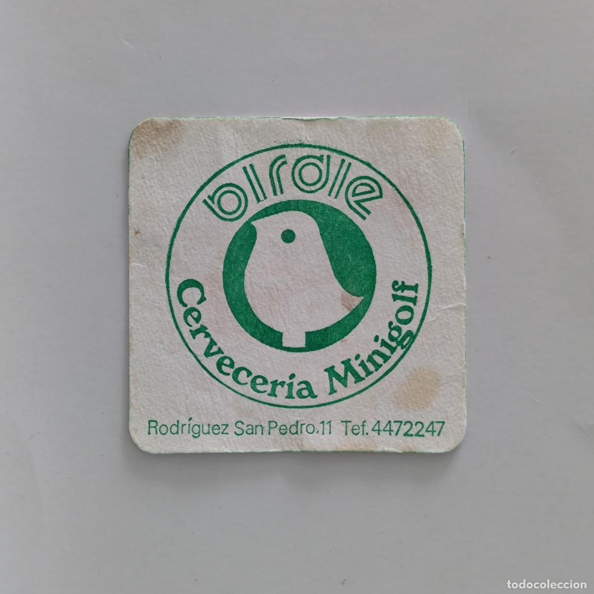 Otros Art&iacute;culos de Coleccionismo en Papel: POSAVASOS - MADRID - BIRDIE / CERVECERIA MINIGOLF - PAJARO AVE