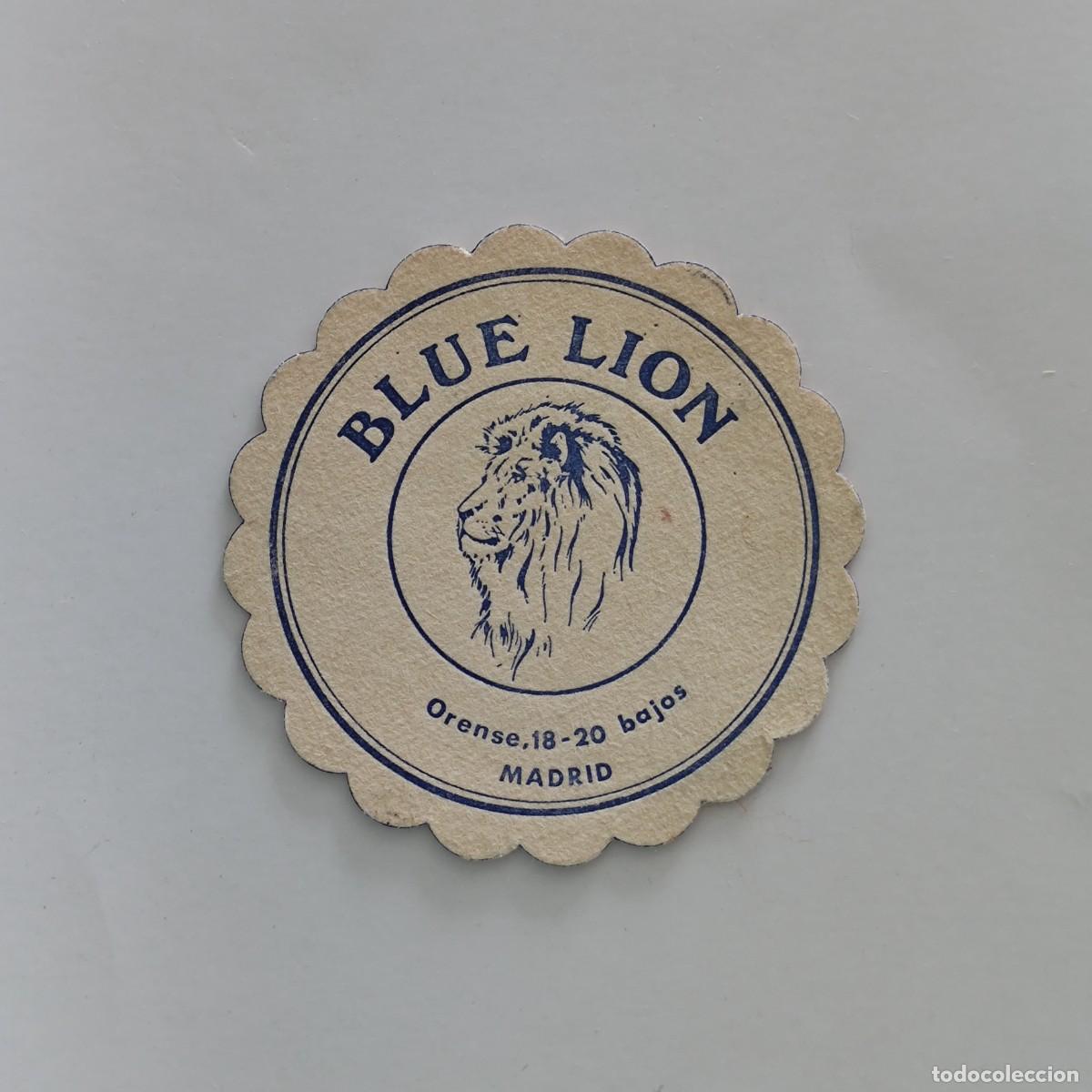 Otros Art&iacute;culos de Coleccionismo en Papel: POSAVASOS - MADRID - BLUE LION - LEON FAUNA