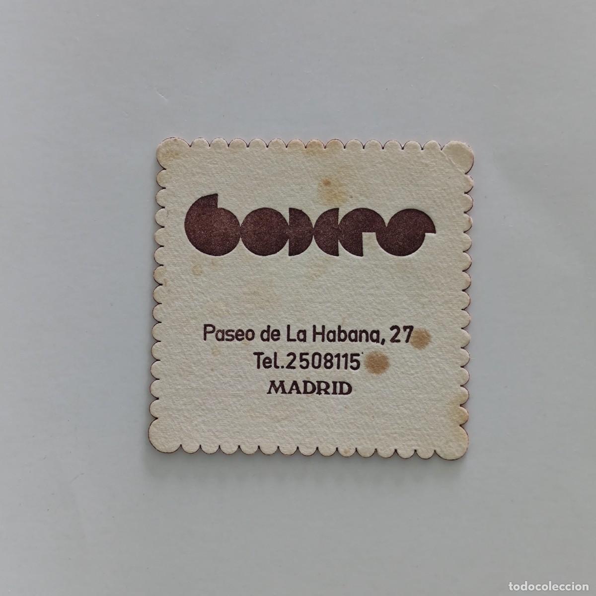 Otros Art&iacute;culos de Coleccionismo en Papel: POSAVASOS - MADRID - BOXES ?