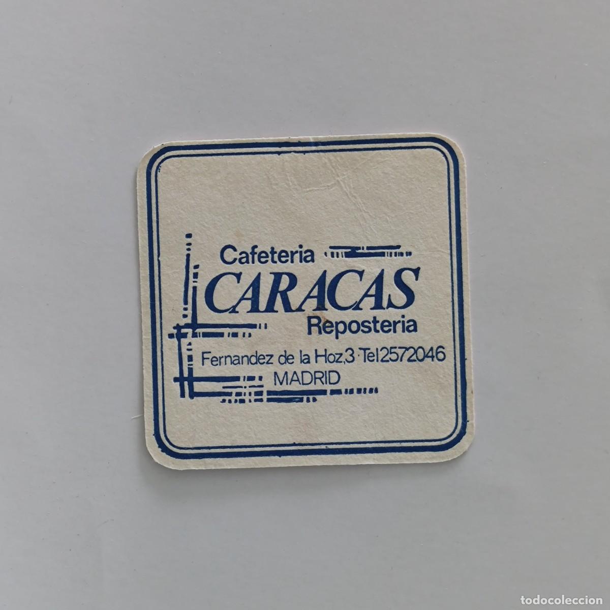 Otros Art&iacute;culos de Coleccionismo en Papel: POSAVASOS - MADRID - CARACAS - CAFETERIA REPOSTERIA