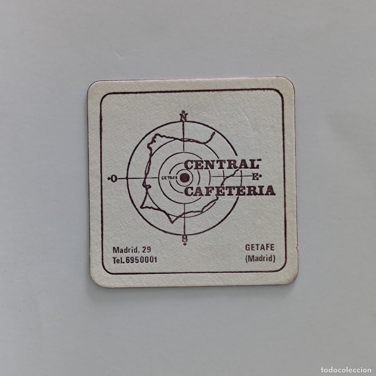 Otros Art&iacute;culos de Coleccionismo en Papel: POSAVASOS - MADRID / GETAFE - CENTRAL CAFETERIA - MAPA