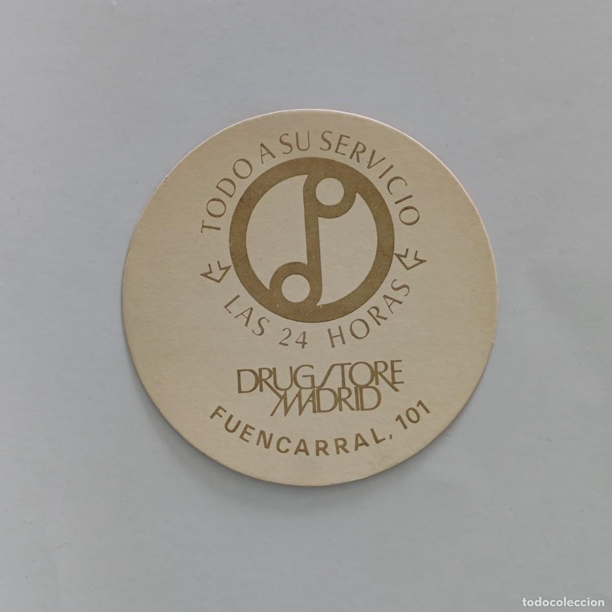 Otros Art&iacute;culos de Coleccionismo en Papel: POSAVASOS - MADRID - DRUGSTORE