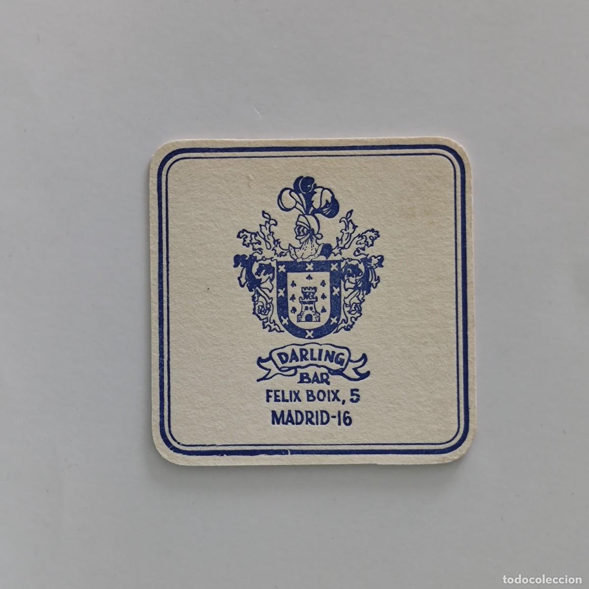 Otros Art&iacute;culos de Coleccionismo en Papel: POSAVASOS - MADRID - DARLING BAR - HERALDICA CASTILLO