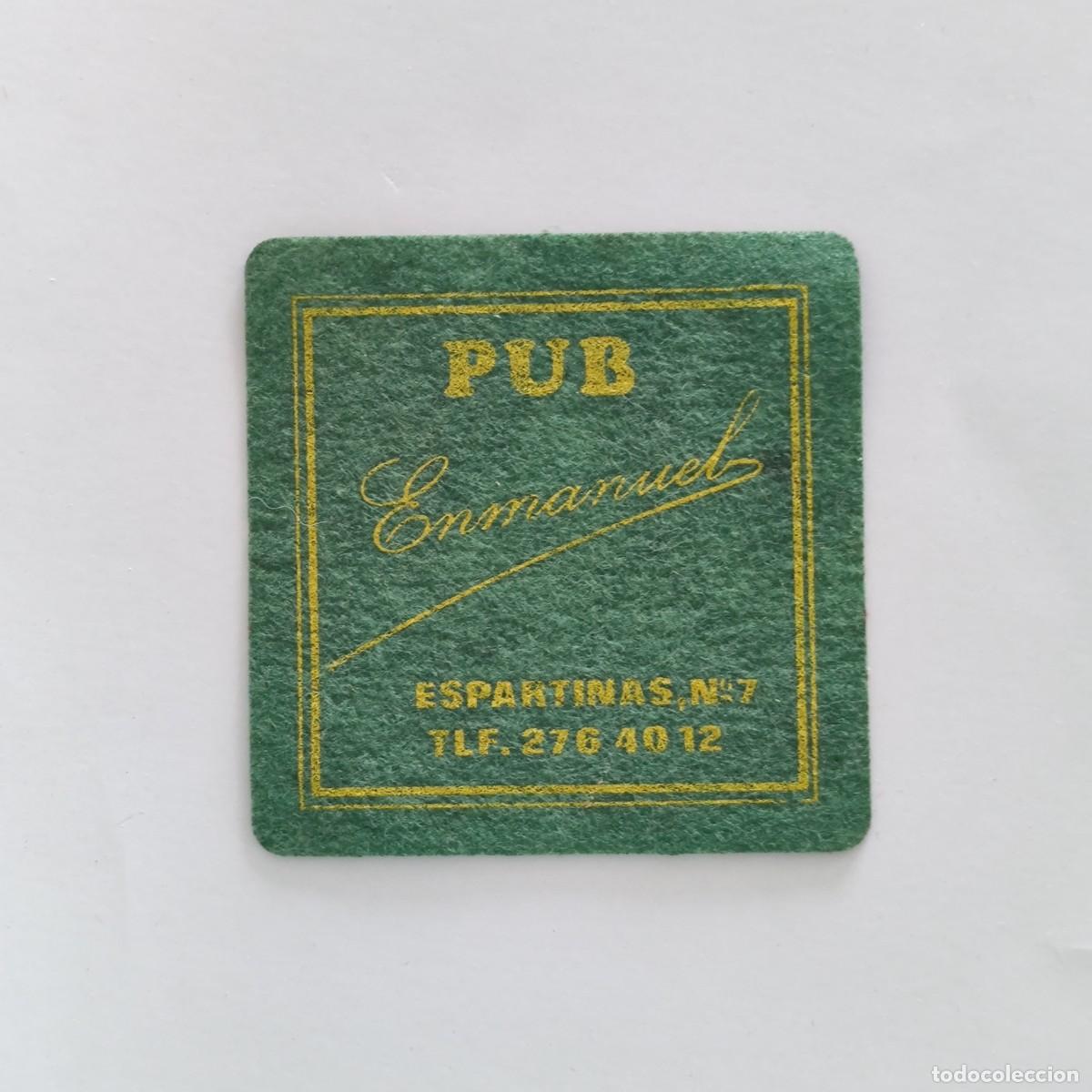 Otros Art&iacute;culos de Coleccionismo en Papel: POSAVASOS - MADRID - ENMANUEL PUB