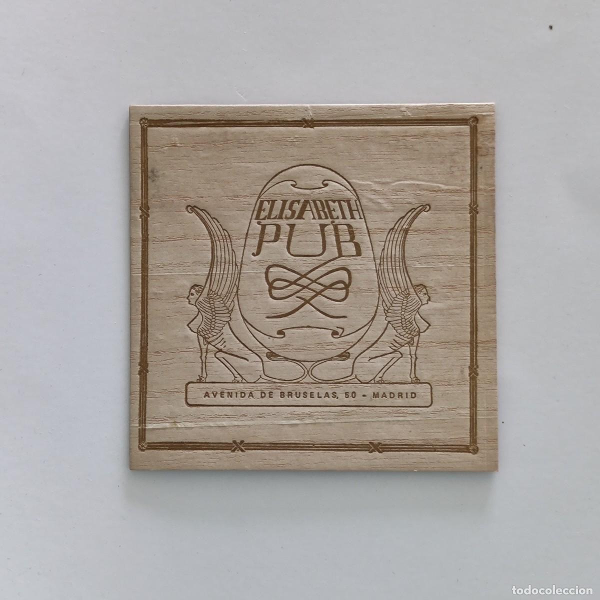 Collectionnisme Papier divers: POSAVASOS - MADRID - ELISABETH PUB - EGIPTO