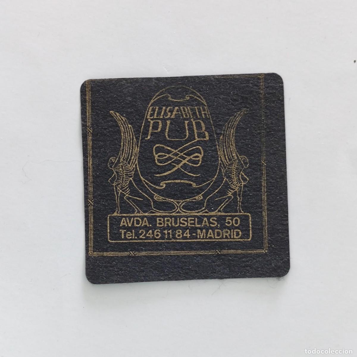 Sammelleidenschaft Andere Papierartikel: POSAVASOS - MADRID - ELISABETH PUB - EGIPTO