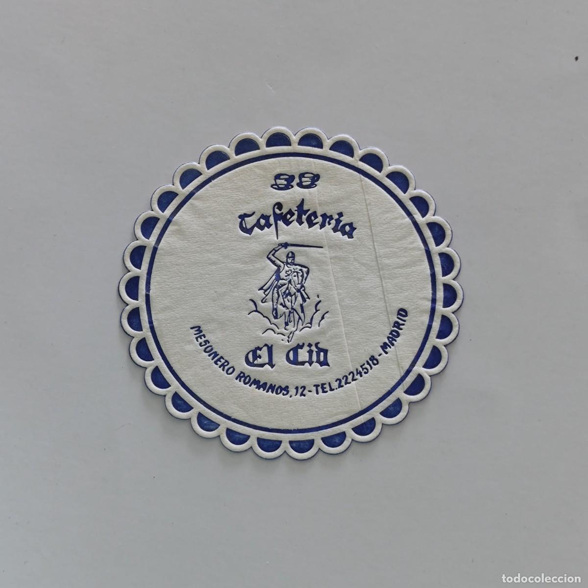 Sammelleidenschaft Andere Papierartikel: POSAVASOS - MADRID - EL CID - CAFETERIA - EDAD MEDIA MILITAR