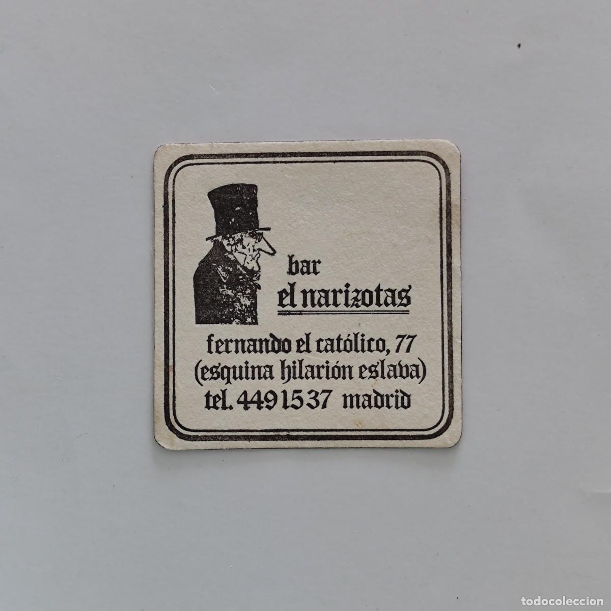 Otros Art&iacute;culos de Coleccionismo en Papel: POSAVASOS - MADRID - EL NARIZOTAS