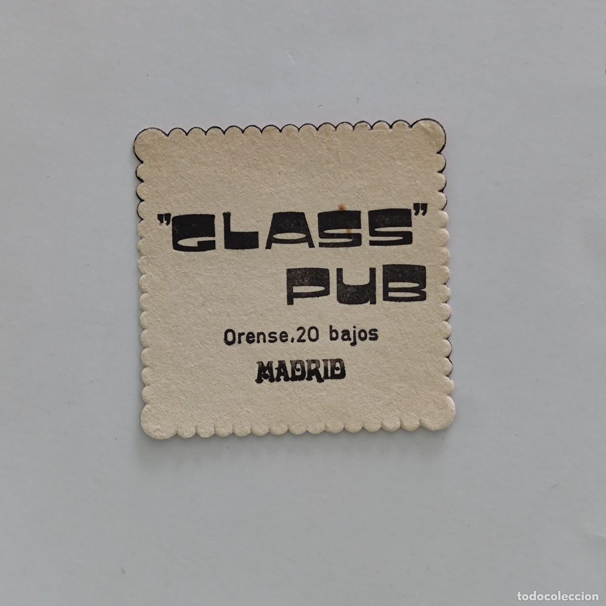 Collectionnisme Papier divers: POSAVASOS - MADRID - GLASS PUB