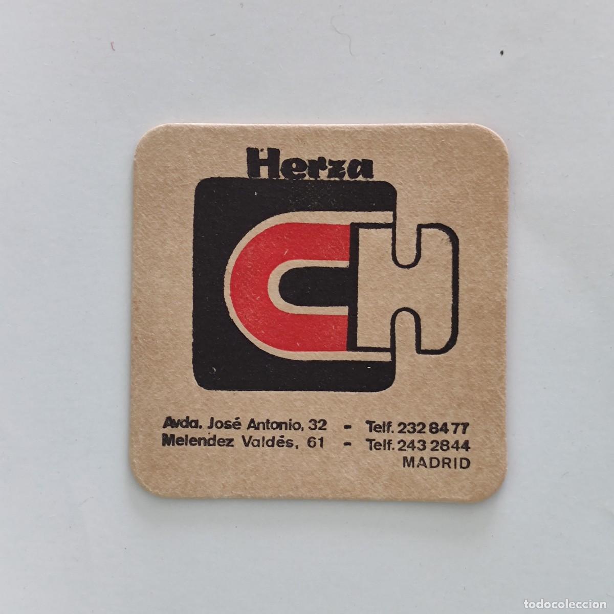 Paper Collecting Others: POSAVASOS - MADRID - HERZA CH (CARTON DURO)