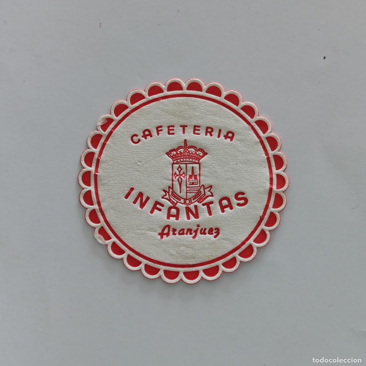 Sammelleidenschaft Andere Papierartikel: POSAVASOS - MADRID / ARANJUEZ - INFANTAS CAFETERIA - HERALDICA