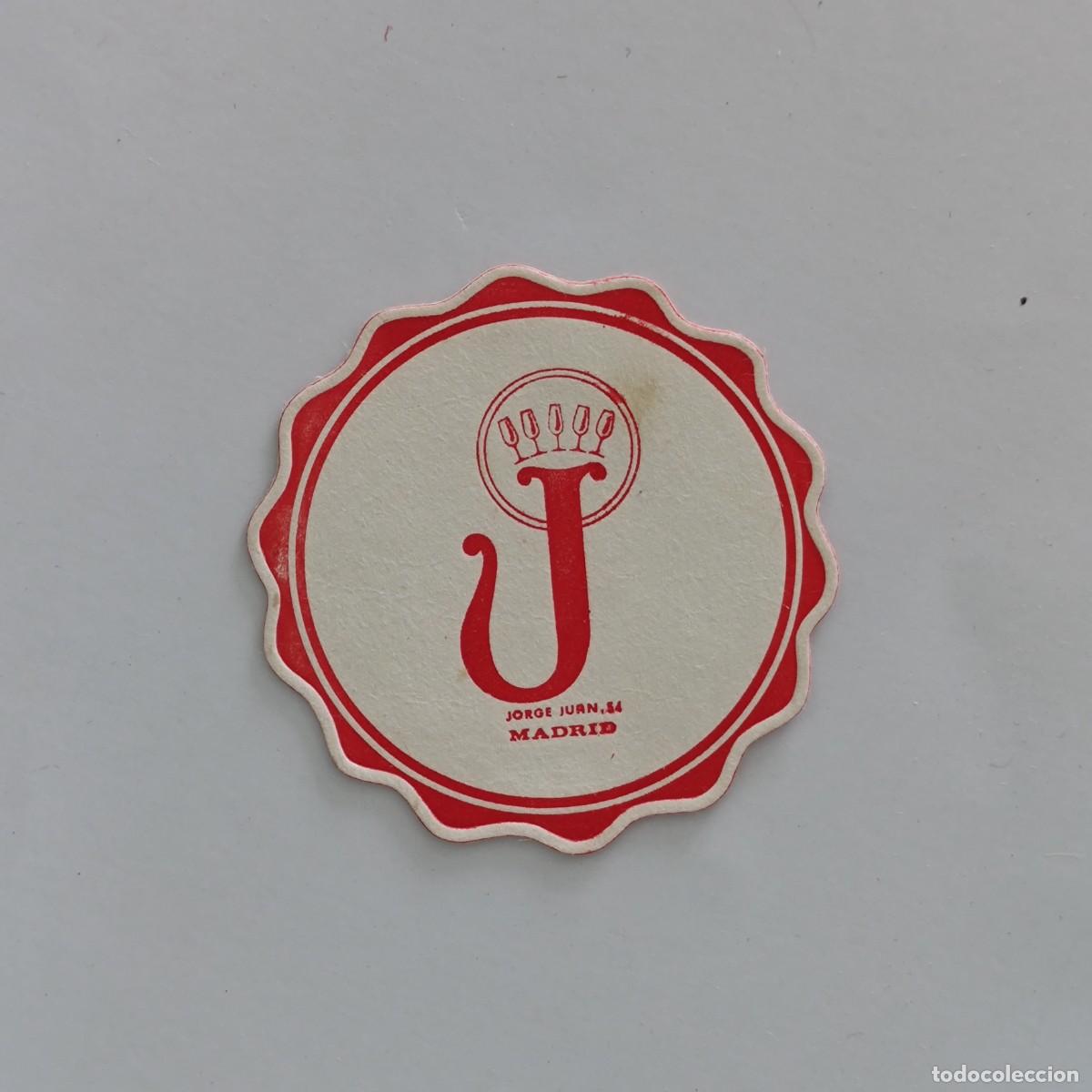Sammelleidenschaft Andere Papierartikel: POSAVASOS - MADRID - J - JORGE JUAN 54 - COPAS