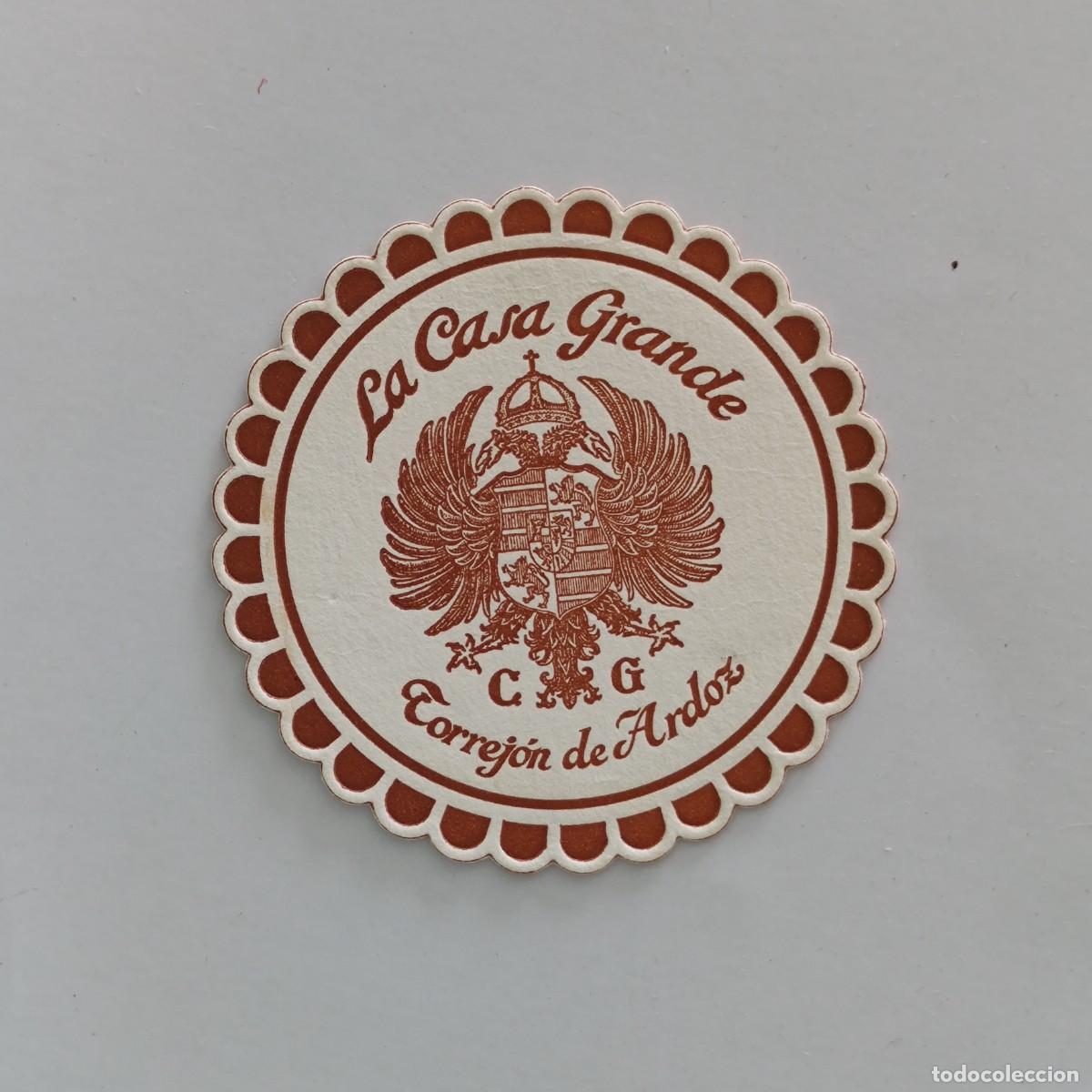Otros Art&iacute;culos de Coleccionismo en Papel: POSAVASOS - MADRID / TORREJON DE ARDOZ - LA CASA GRANDE - HERALDICA