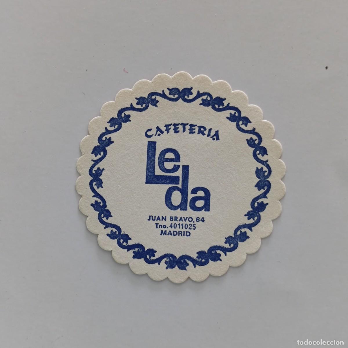 Otros Art&iacute;culos de Coleccionismo en Papel: POSAVASOS - MADRID - LEDA - CAFETERIA