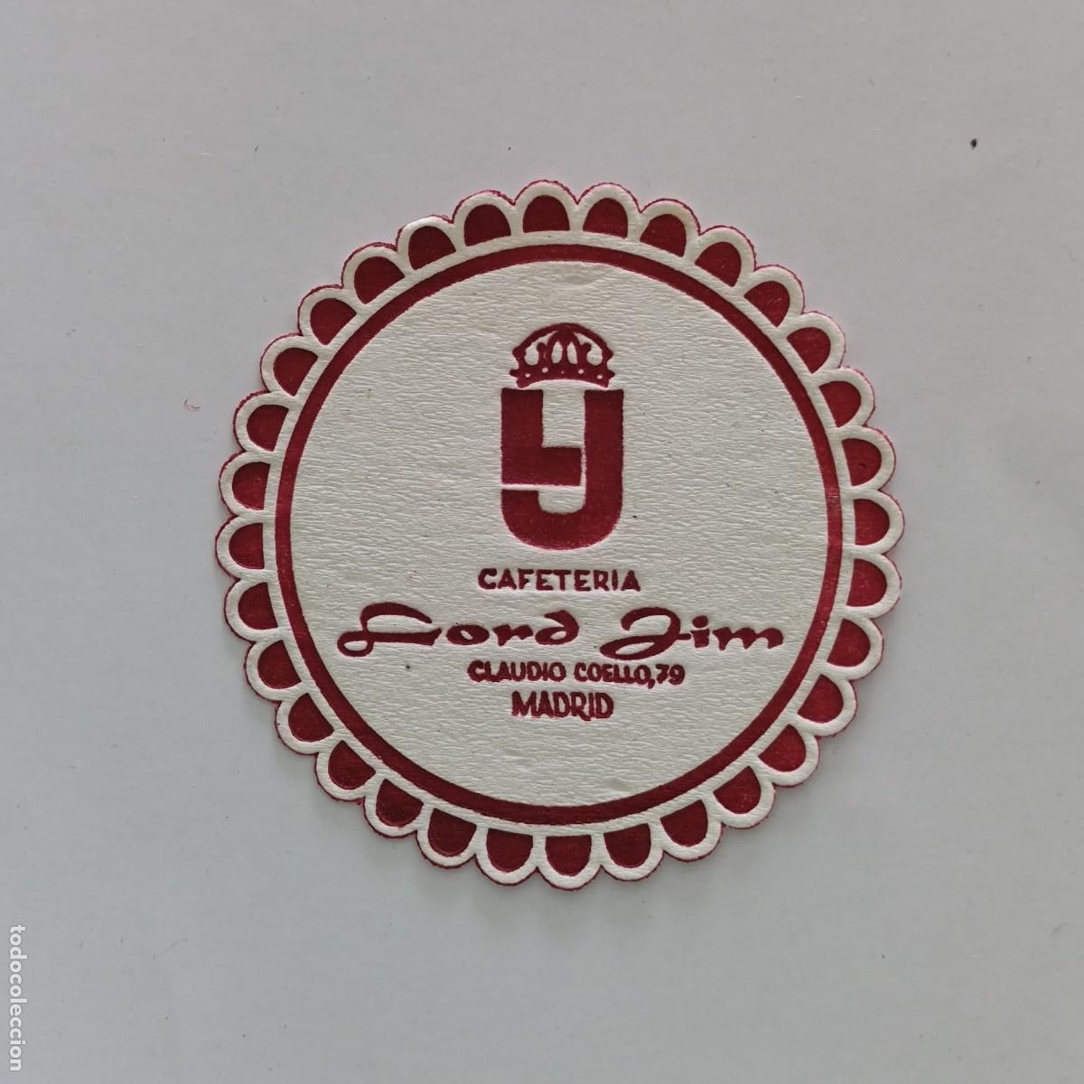 Otros Art&iacute;culos de Coleccionismo en Papel: POSAVASOS - MADRID - LORD JIM - CAFFETERIA