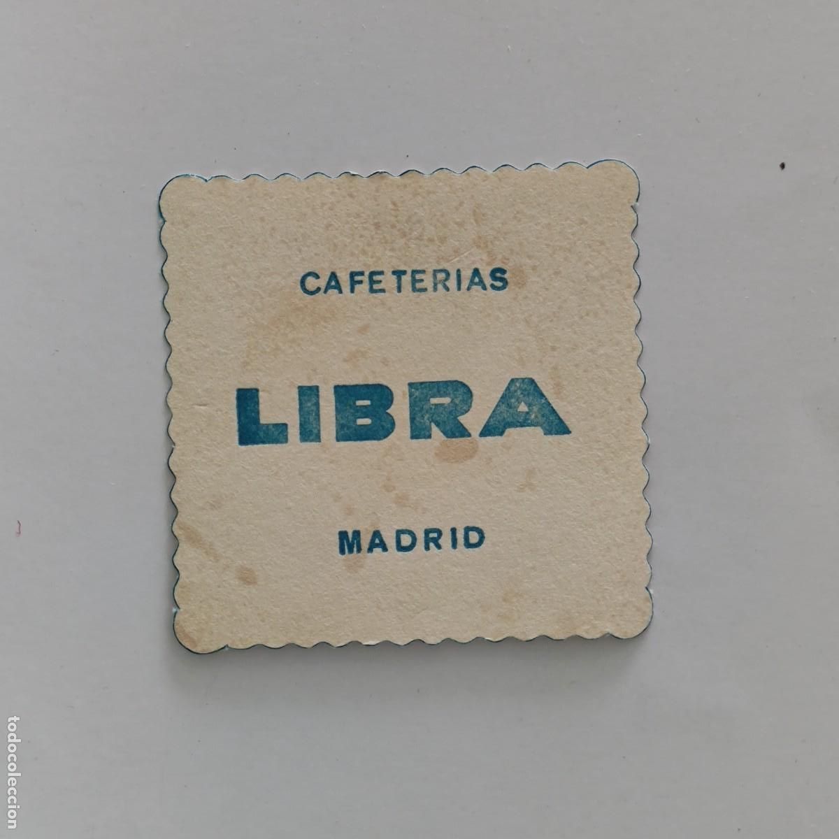 Otros Art&iacute;culos de Coleccionismo en Papel: POSAVASOS - MADRID - LIBRA - CAFFETERIAS