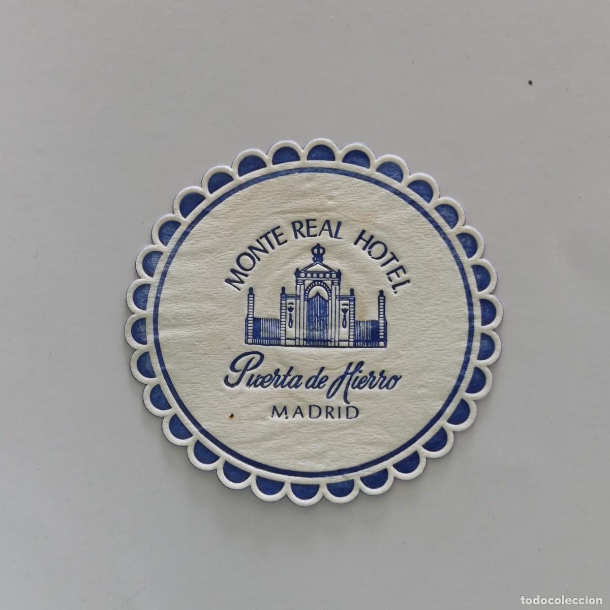 Otros Art&iacute;culos de Coleccionismo en Papel: POSAVASOS - MADRID - MONTE REAL HOTEL PUERTA DE HIERRO