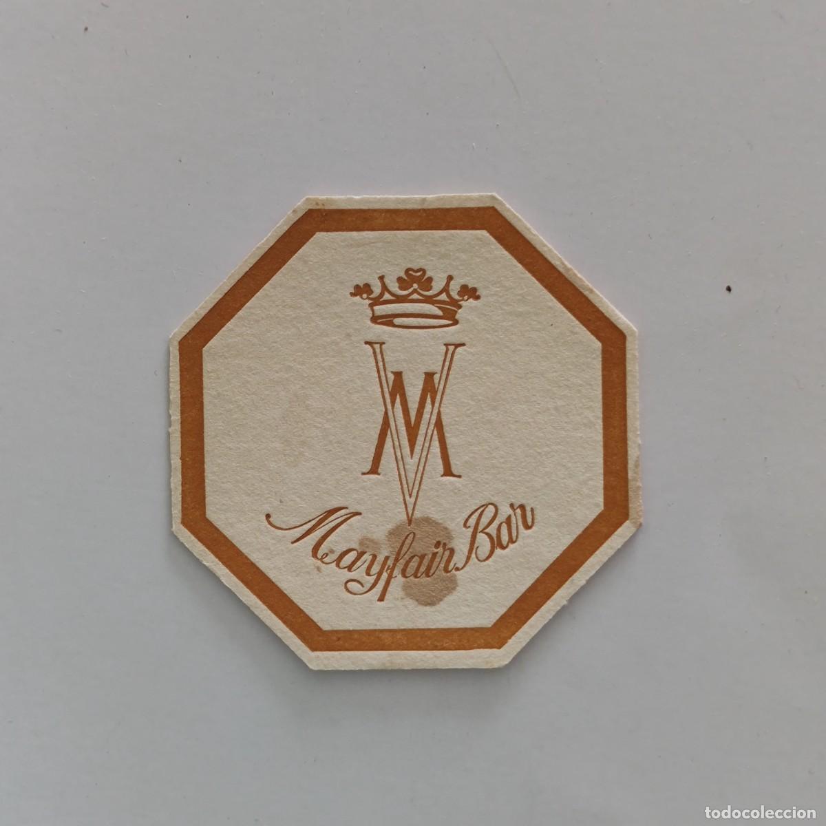 Otros Art&iacute;culos de Coleccionismo en Papel: POSAVASOS - MADRID - VM (HOTEL VILLAMAGNA) / MAYFAIR BAR