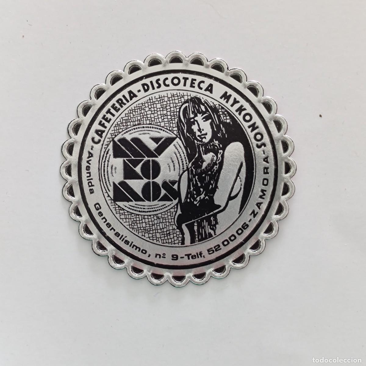 Otros Art&iacute;culos de Coleccionismo en Papel: POSAVASOS - ZAMORA - MIKONOS - CAFFETERIA DISCOTECA - MUJER