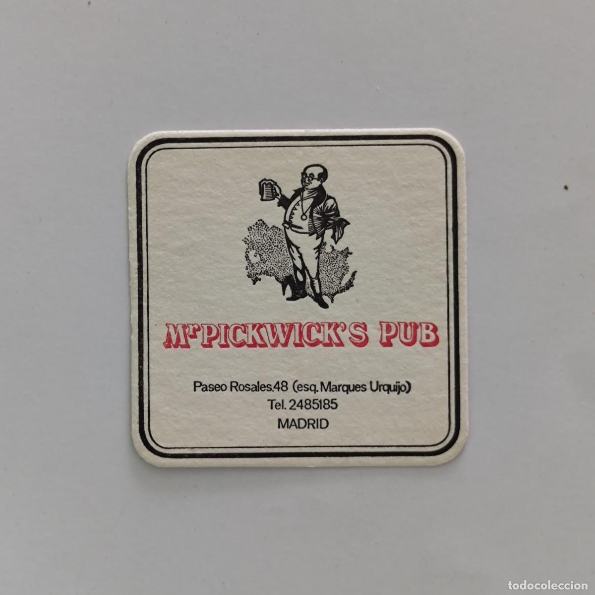 Otros Art&iacute;culos de Coleccionismo en Papel: POSAVASOS - MADRID - MR PICKWICK'S PUB - CERVEZA
