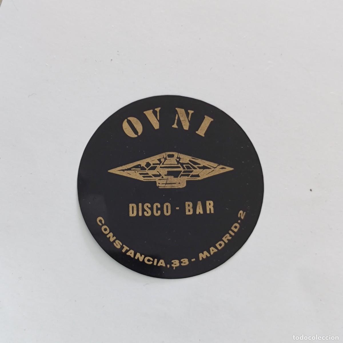 Otros Art&iacute;culos de Coleccionismo en Papel: POSAVASOS PLASTICO - MADRID - OVNI - CIENCIA FICCION COSMOS ESPACIO
