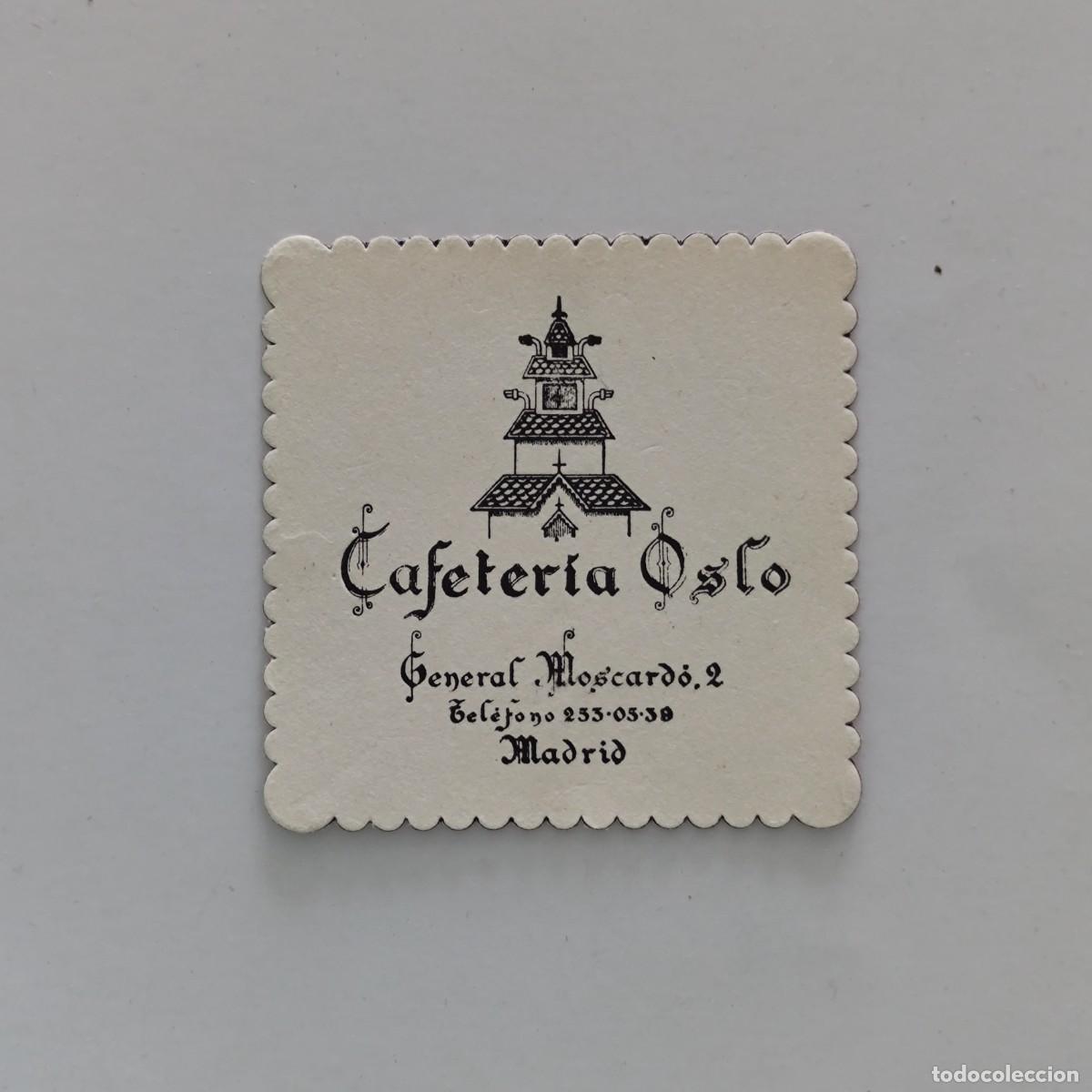 Otros Art&iacute;culos de Coleccionismo en Papel: POSAVASOS - MADRID - OSLO - CAFETERIA - IGLESIA RELIGION NORUEGA