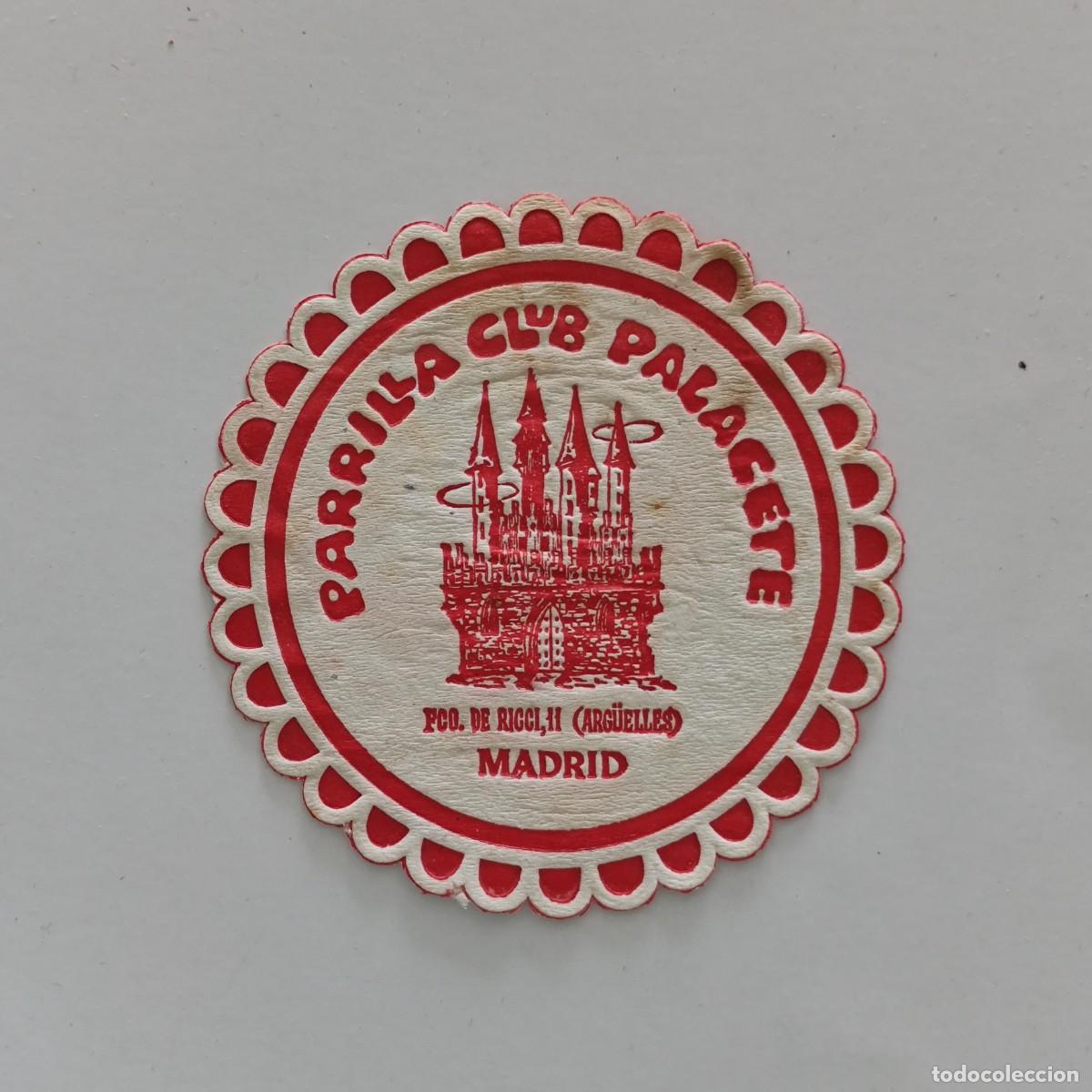 Otros Art&iacute;culos de Coleccionismo en Papel: POSAVASOS - MADRID - PALACETE - PARRILLA CLUB - CASTILLO