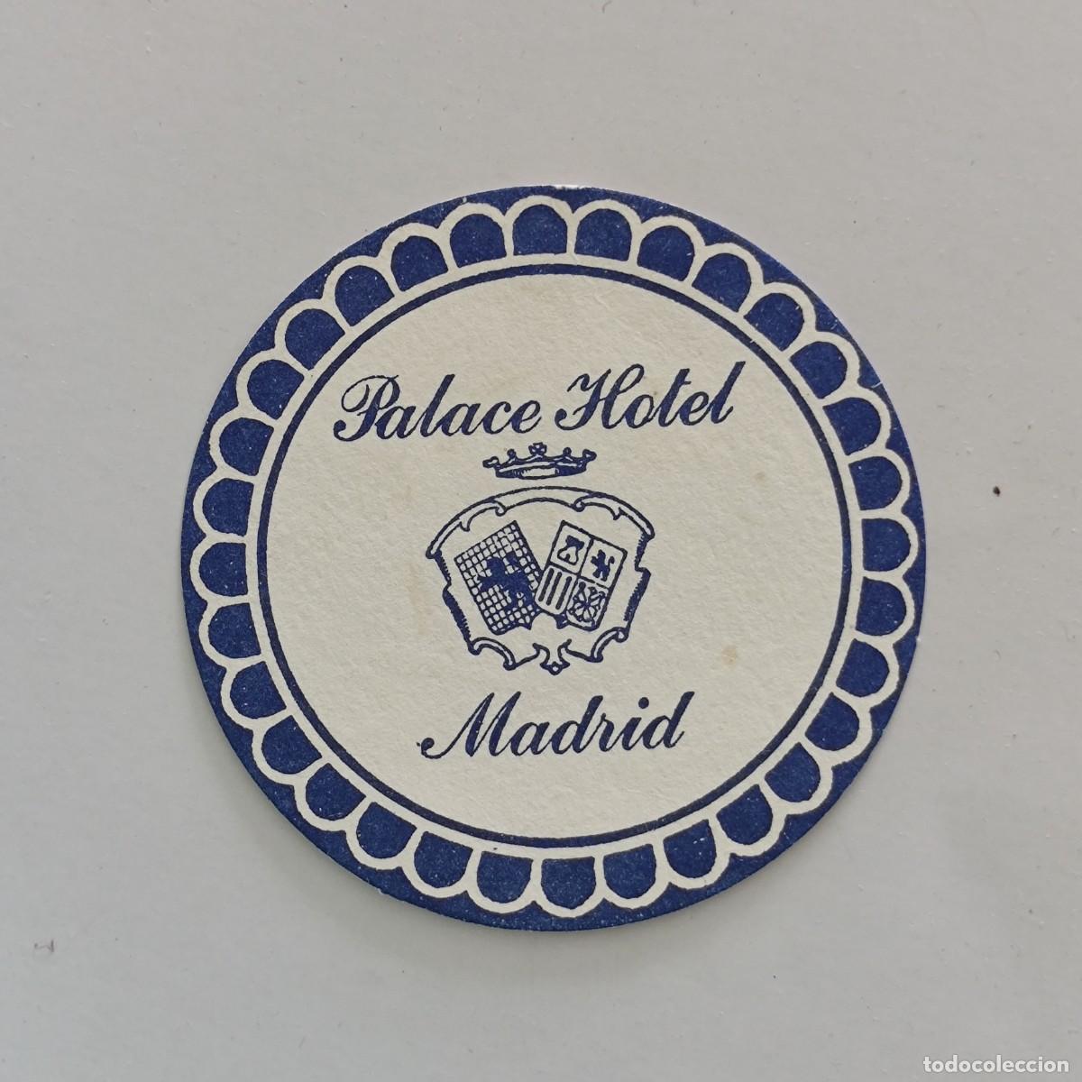 Otros Art&iacute;culos de Coleccionismo en Papel: POSAVASOS - MADRID - PALACE HOTEL - HERALDICA