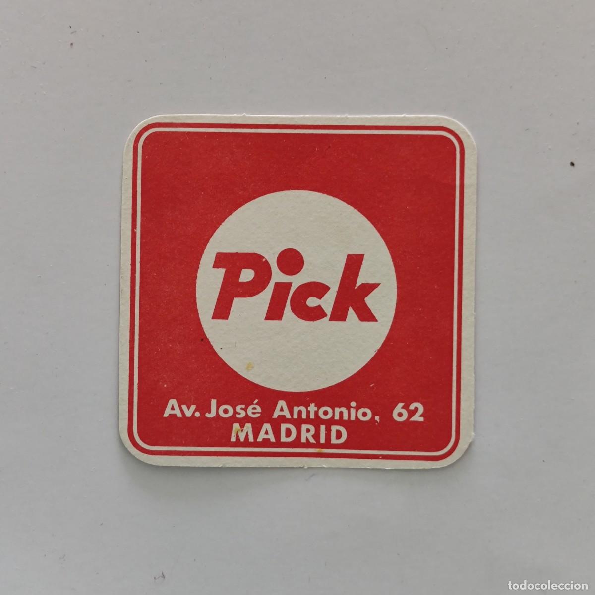 Otros Art&iacute;culos de Coleccionismo en Papel: POSAVASOS - MADRID - PICK