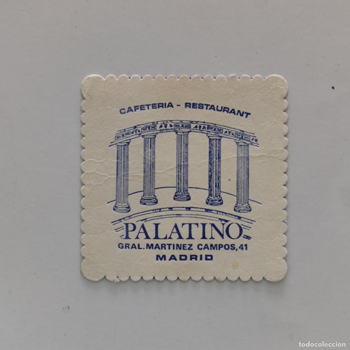 Otros Art&iacute;culos de Coleccionismo en Papel: POSAVASOS - MADRID - PALATINO - CAFETERIA RESTAURANT
