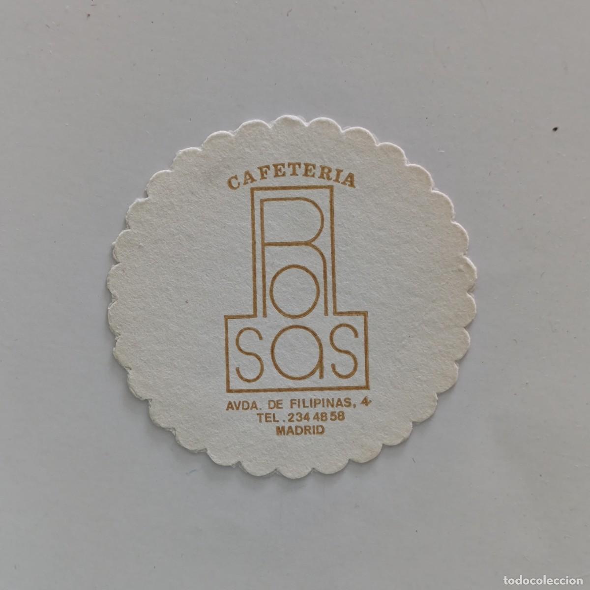 Otros Art&iacute;culos de Coleccionismo en Papel: POSAVASOS - MADRID - ROSAS - CAFETERIA
