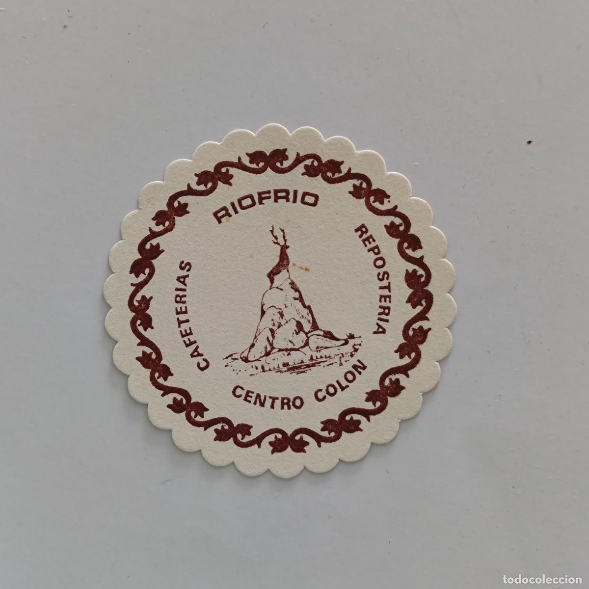 Otros Art&iacute;culos de Coleccionismo en Papel: POSAVASOS - MADRID - RIOFRIO - CAFETERIA REPOSTERIA - CIERVO FAUNA