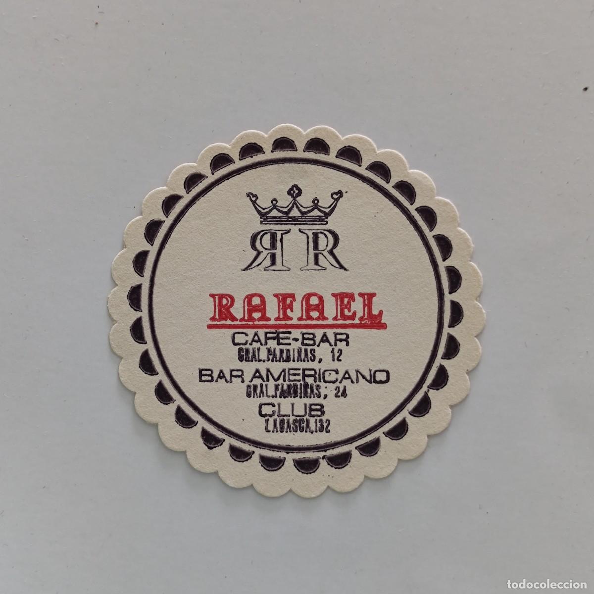 Otros Art&iacute;culos de Coleccionismo en Papel: POSAVASOS - MADRID - RAFAEL - CAFE-BAR BAR AMERICANO CLUB