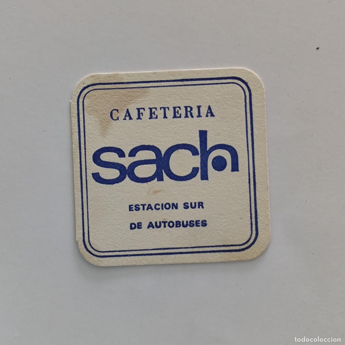 Otros Art&iacute;culos de Coleccionismo en Papel: POSAVASOS - MADRID - SACH - CAFETERIA - ESTACION SUR DE AUTOBUSES