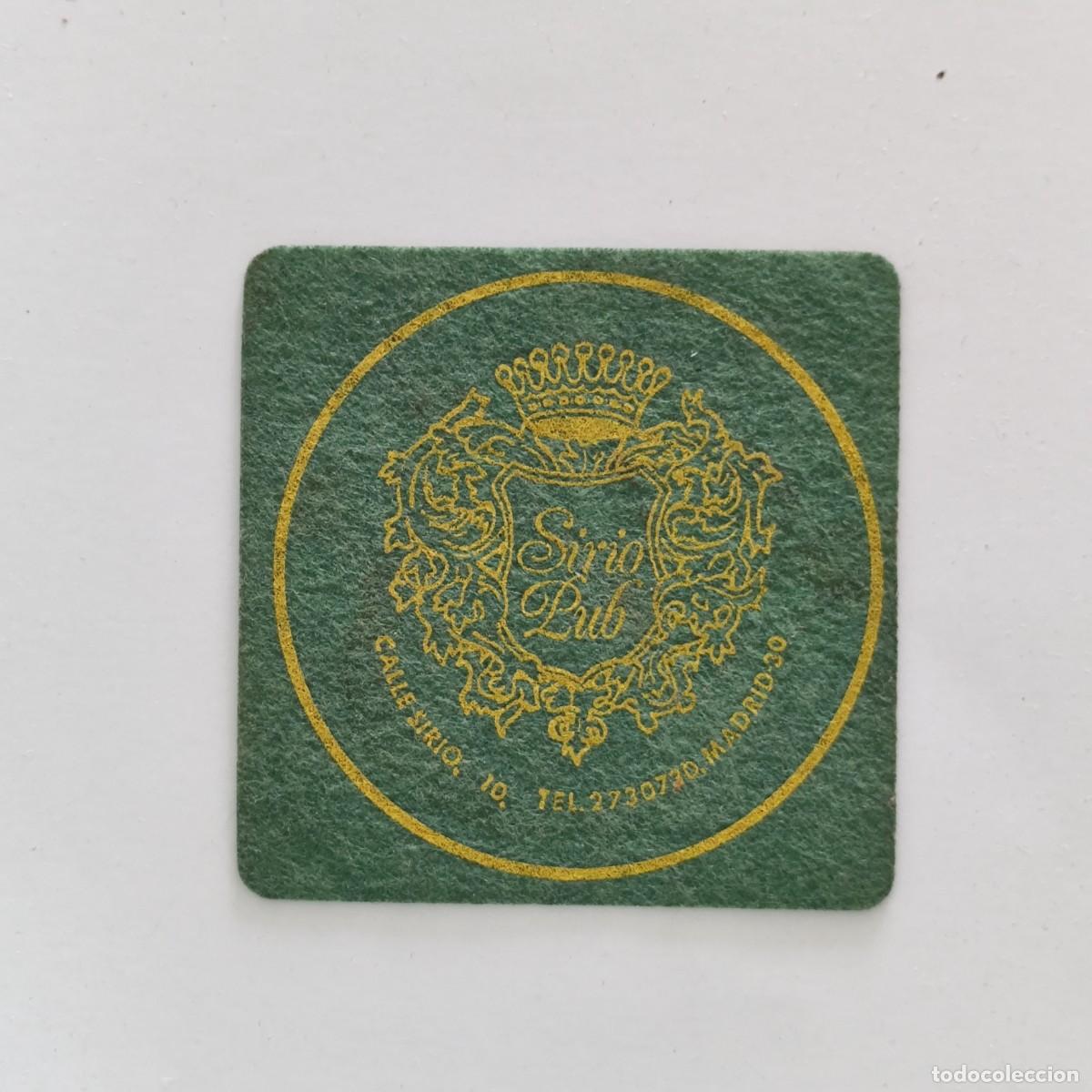 Otros Art&iacute;culos de Coleccionismo en Papel: POSAVASOS - MADRID - SIRIO PUB