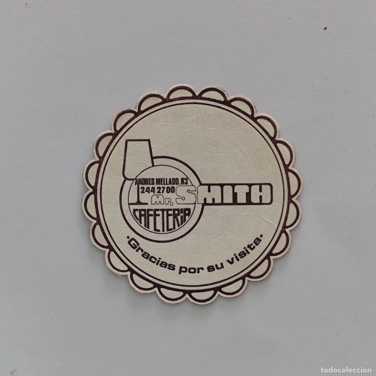 Otros Art&iacute;culos de Coleccionismo en Papel: POSAVASOS - MADRID - SMITH - 244 27 00 - CAFETERIA