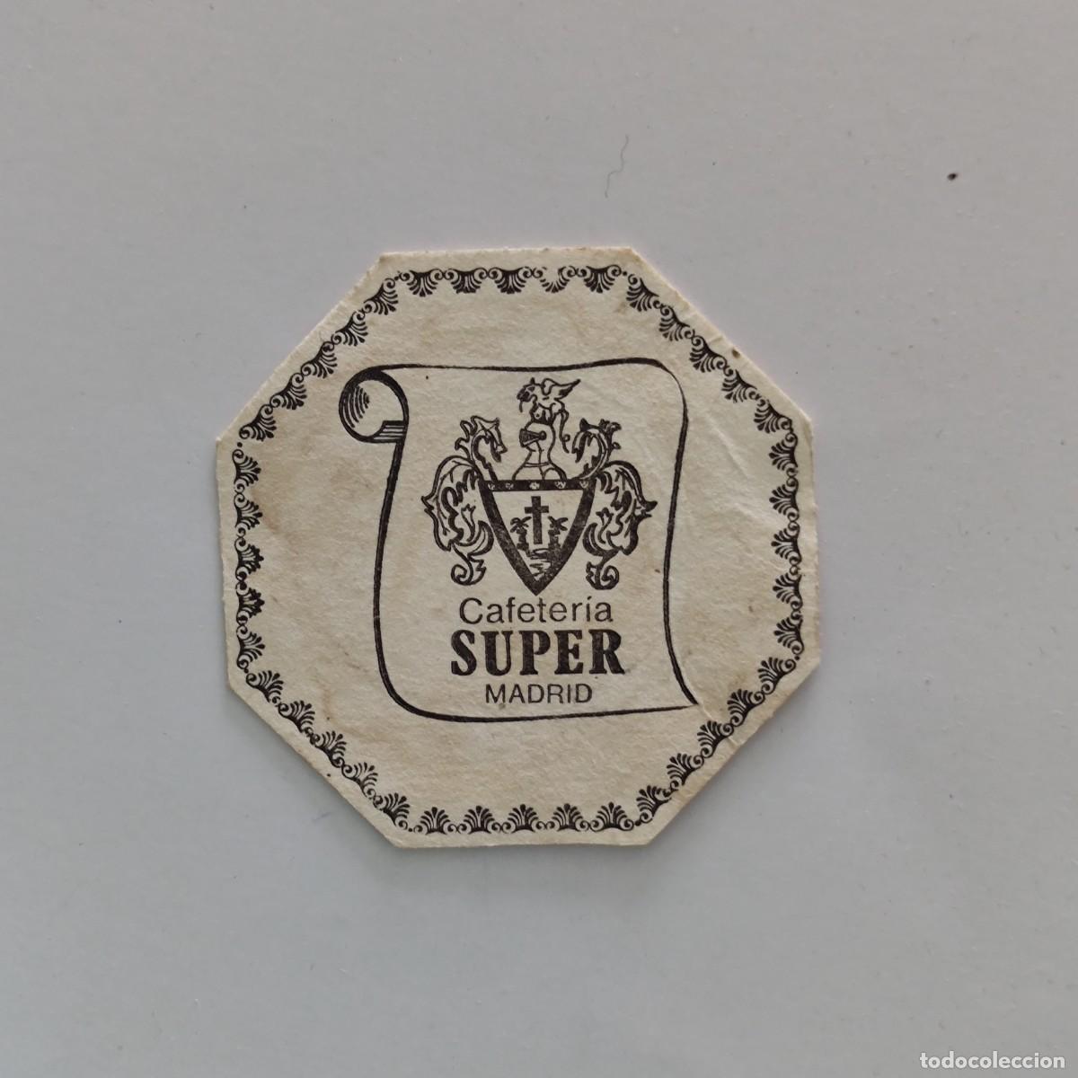 Otros Art&iacute;culos de Coleccionismo en Papel: POSAVASOS - MADRID - SUPER - CAFETERIA - HERALDICA