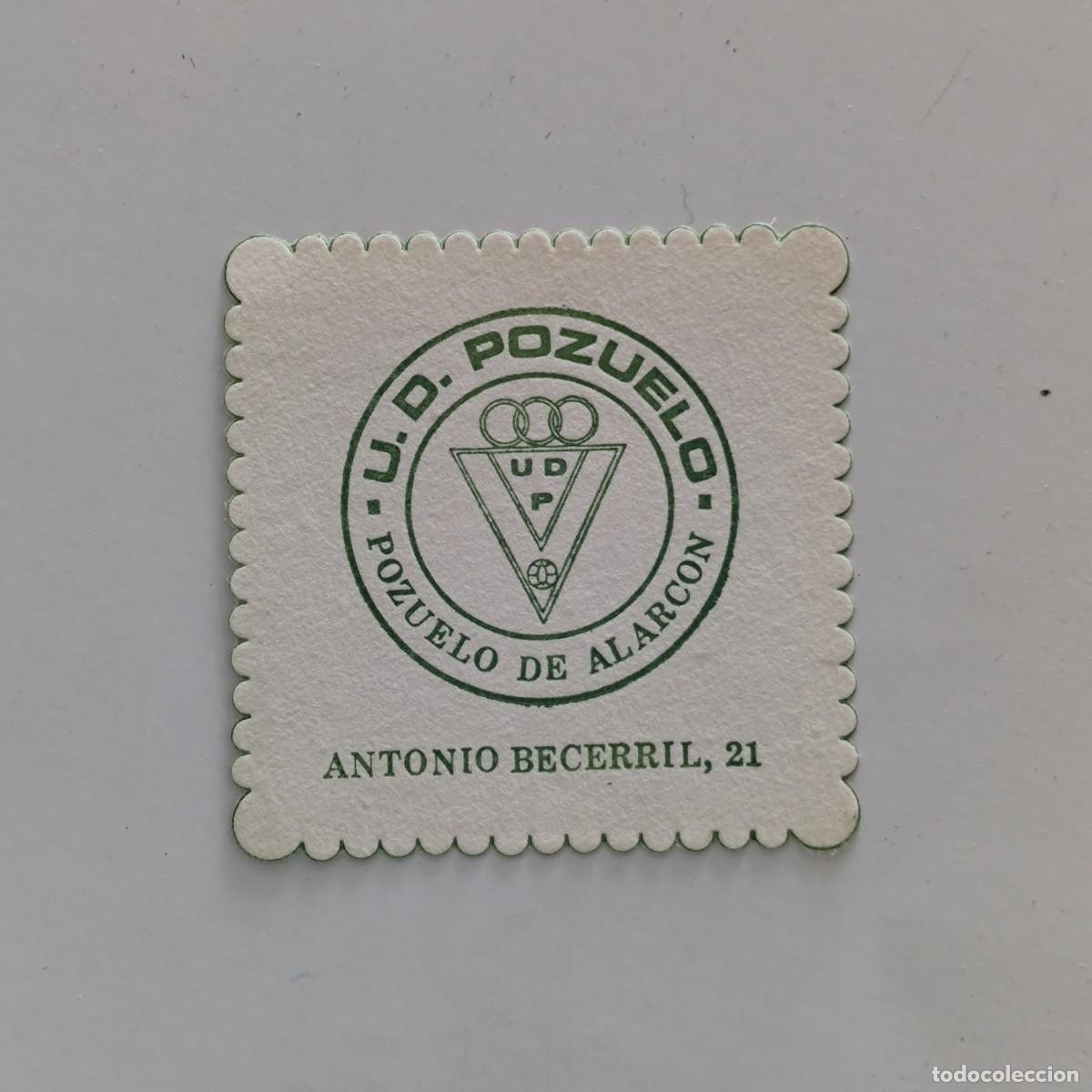 Otros Art&iacute;culos de Coleccionismo en Papel: POSAVASOS - MADRID / POZUELO DE ALARCON - U.D. POZUELO - FUTBOL DEPORTES