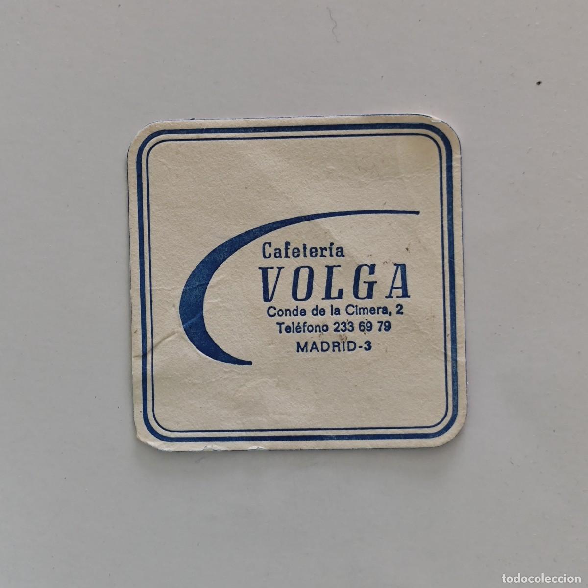 Otros Art&iacute;culos de Coleccionismo en Papel: POSAVASOS - MADRID - VOLGA CAFETERIA
