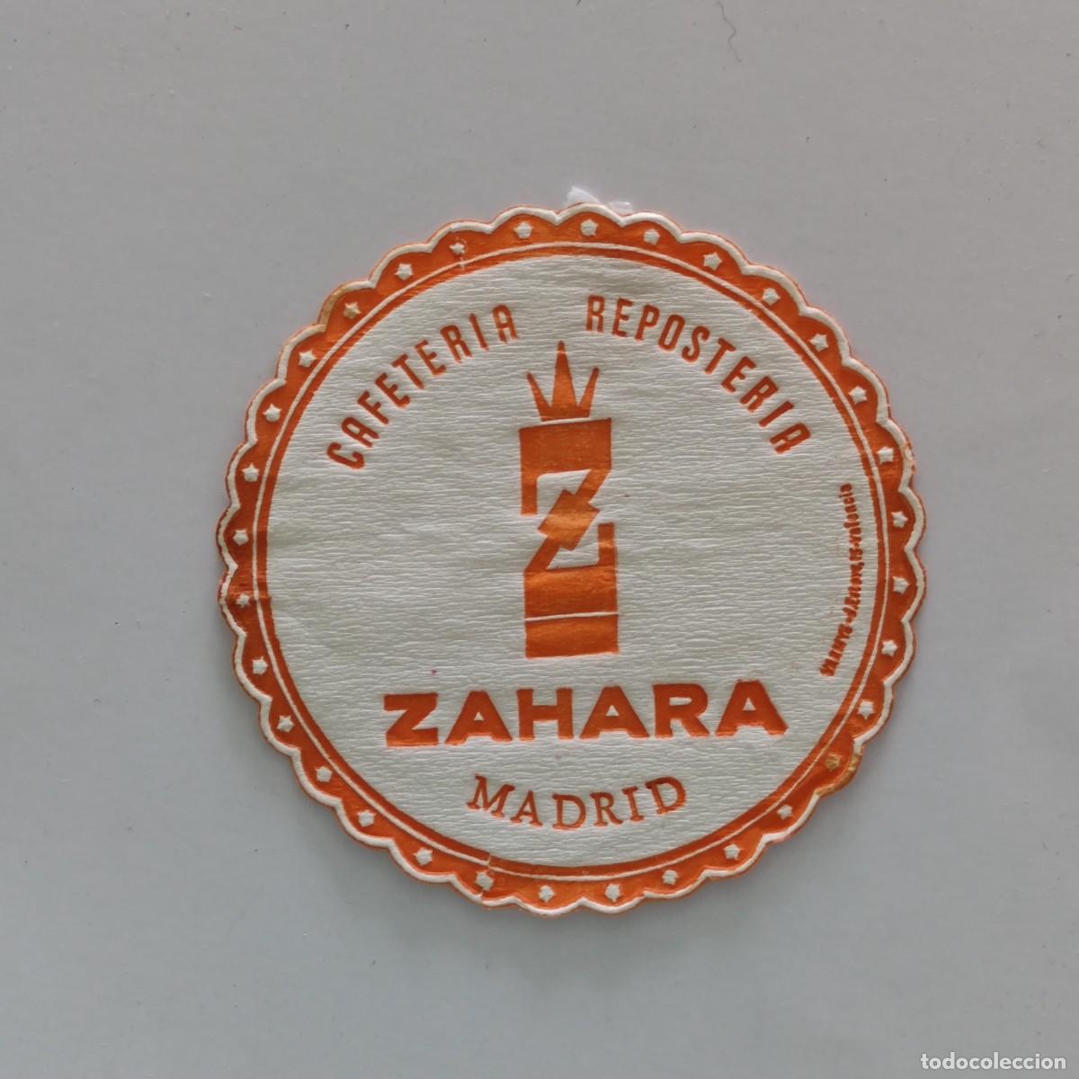 Otros Art&iacute;culos de Coleccionismo en Papel: POSAVASOS - MADRID - ZAHARA - CAFETERIA REPOSTERIA / VARMYS VALENCIA